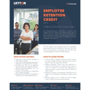 Leyton ERC Program
