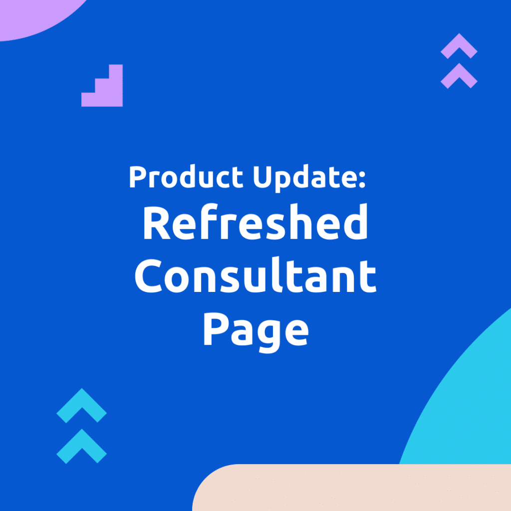 Refreshed Consultant Page