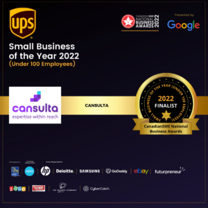 CanadianSME Small Business of the Year 2022 award nomination