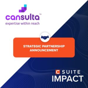 C-Suite IMPACT strategic partnership announcement