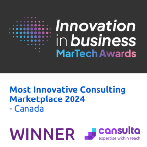 MarTech Awards: Most Innovative Consulting Marketplace 2024 - Canada