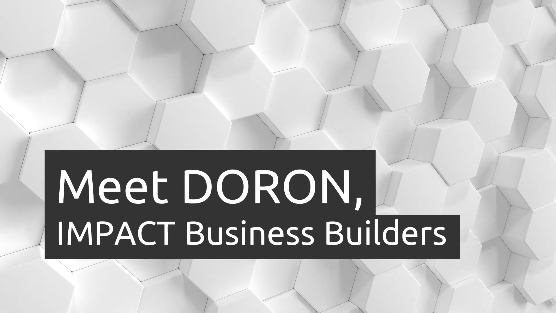Doron Abrahami, CEO & Founder of IMPACT Business Builders