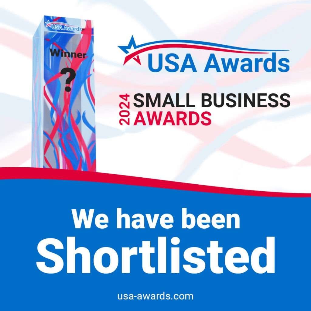 Shortlisted for USA Small Business Awards 2024