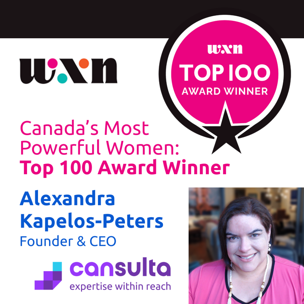 Alexandra is One of Canada’s Top 100 Most Powerful Women