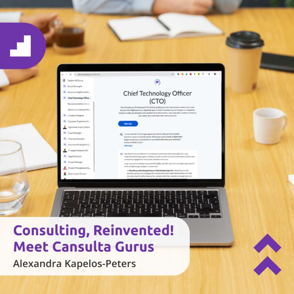 Consulting, Reinvented! Meet Cansulta Gurus