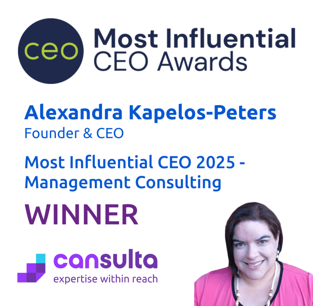 Alexandra named Most Influential Management Consulting CEO 2025 by CEO Monthly