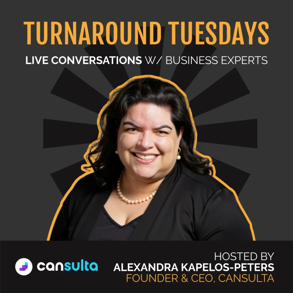 Turnaround Tuesdays live business podcast