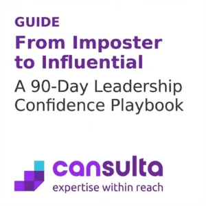 An imaghe with the title, from imposter to influential cansulta optimized