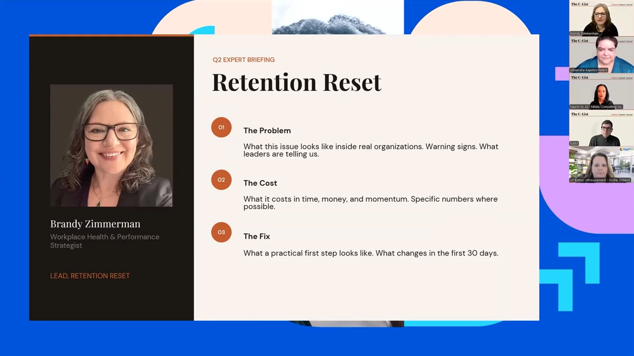 the c list live q2 2026 executive briefing with brandy zimmerman 0 19 screenshot