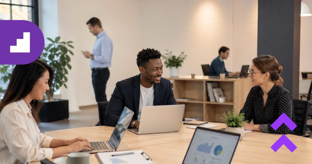 Accounting firm team improving accounting team efficiency through AI tools and capacity recapture.